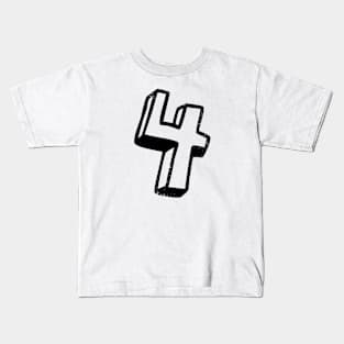 Number 4 Kids T-Shirt